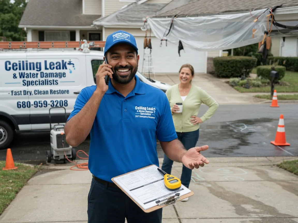 Ceiling Leak Cleanup Hico, WV FAQs